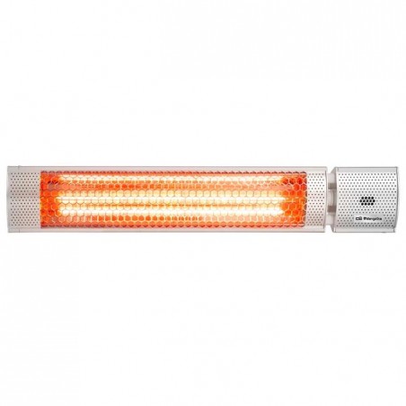 Chauffage de terrasse infrarouge Orbegozo 2000 W, radiateur électrique intérieur/extérieur avec télécommande et trépied réglable