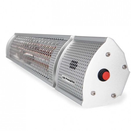 Aquecedor infravermelho Orbegozo 2000W com controle remoto + tripé ajustável de até 210 cm.