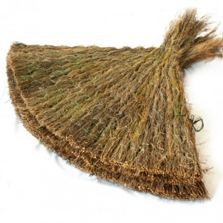 Paravent en bruyère de 2,2 m pour parasols de jardin, de piscine et de plage | Brise-vue naturel