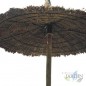 2.4m Heather Screen for Garden, Pool and Beach Umbrellas | Natural Privacy Screen