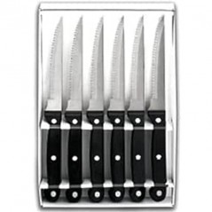 Set 6 cuchillos Chuleteros Dentados Classic