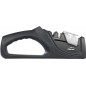 Dual 2-Stage Knife Sharpener | Carbide and Ceramic | Non-Slip Base | Smooth Edge | Dimensions 21.5x4.5x9 cm