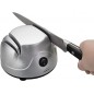 Electric Knife Sharpener, Four Slots with Suction Cup, Sharpens Knives, Safe and Easy to Use, 13x15x9cm