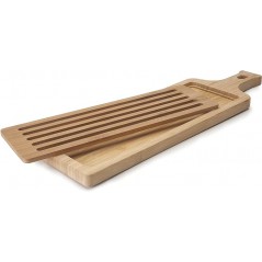 Holzbrett zum Brotschneiden, Maße 50x15 cm