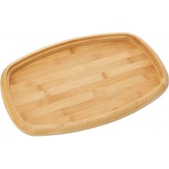 Holzbrett zum Brotschneiden, Maße 40x27 cm