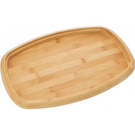 Tábua de madeira para cortar pão, mede 40x27 cm