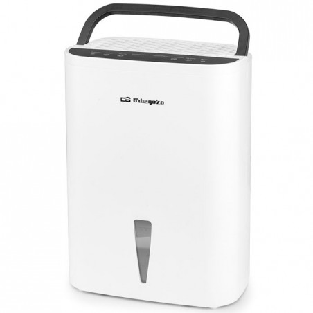 Déshumidificateur Orbegozo 2,5 litres, design moderne, mode purificateur.
