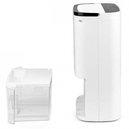 Desumidificador Orbegozo 2,5 litros, design moderno, modo purificador.