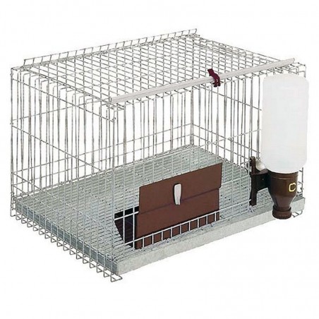 Gaiola para Roedores 1 Compartimento com Grade, 58x43x38 cm - Gaiola para Roedores