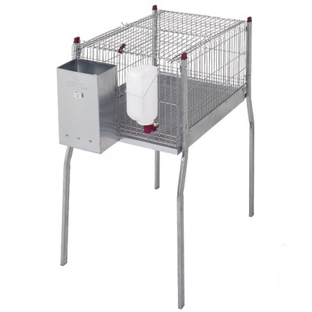 Gabbia grande per roditori con gambe, 55x108x101 cm