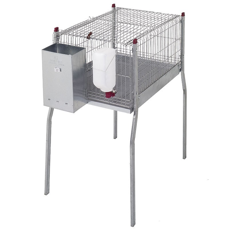 Large rodent cage with legs, 55x108x101 cm