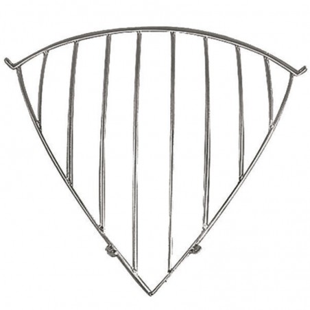 Futterstation für Pferde, Eckfutter für Pferde, 87x60x55 cm