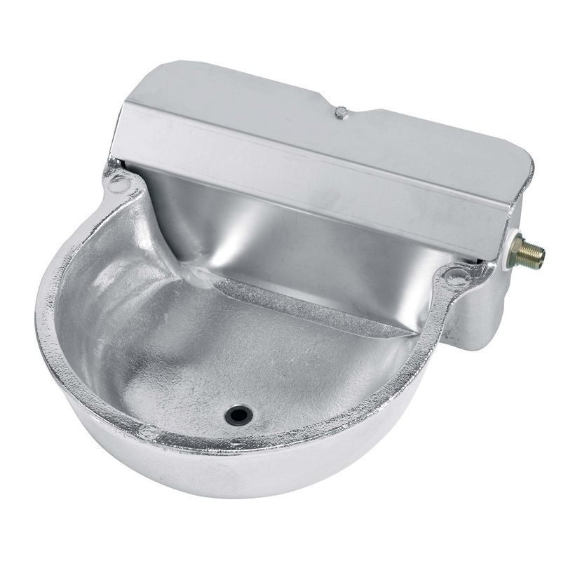 Bevitore per Bovini, Bevitore in Acciaio Inossidabile, Ciotola Automatica per Cane, Bestiame, Capra e Pecora, 27x33x15 cm Bevitore per Bovini, Bevitore in Acciaio Inossidabile, Ciotola Automatica per Cane, Bestiame, Capra e Pecora, 27x33x15 cm