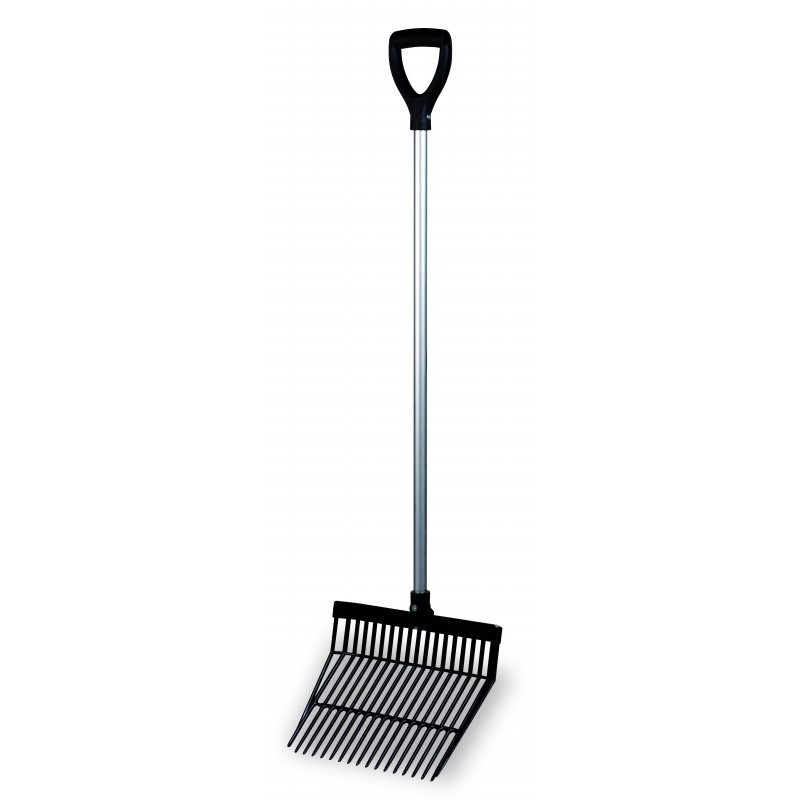 Ancinho para esterco de cavalo com 20 dentes e cabo, 140x33x13 cm - Ancinho de garfo para jardim Ancinho para esterco de cavalo com 20 dentes e cabo, 140x33x13 cm - Ancinho de garfo para jardim