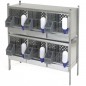 Partridge bird cage 6 compartments