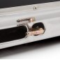 Fogão a gás butano ou propano com tampa, corpo de aço inoxidável, uso externo, 71,5 x 14,5 x 38 cm Fogão a gás butano ou propano com tampa, corpo de aço inoxidável, uso externo, 71,5 x 14,5 x 38 cm