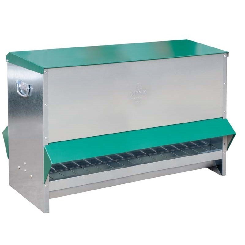 Alimentador de pássaros externo de aço inoxidável com tampa, 101x46x52 cm Alimentador de pássaros externo de aço inoxidável com tampa, 101x46x52 cm