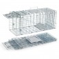 Piège Vivant Réutilisable 79x29x32 cm Piège d'animaux Cage avec 1 entrée pour Martres,Chats,Renards,Raton Laveur Piège Vivant Réutilisable 79x29x32 cm Piège d'animaux Cage avec 1 entrée pour Martres,Chats,Renards,Raton Laveur