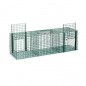 Piège Vivant Réutilisable 90x30x30 cm 3 départements, Piège d'animaux Cage pour pigeons et oiseaux