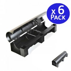 Lot de 6 Piege a Souris Vivante, Piège de Capture, Piege a Rat Cage Réutilisable pour Intérieur Extérieur Jardin, Maison, Cuisin