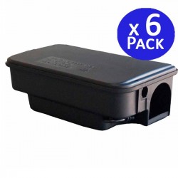 Lot de 6 Piege a Souris Vivante, Piège de Capture, Piege a Rat Cage Réutilisable pour Intérieur Extérieur Jardin, Maison, Cuisin
