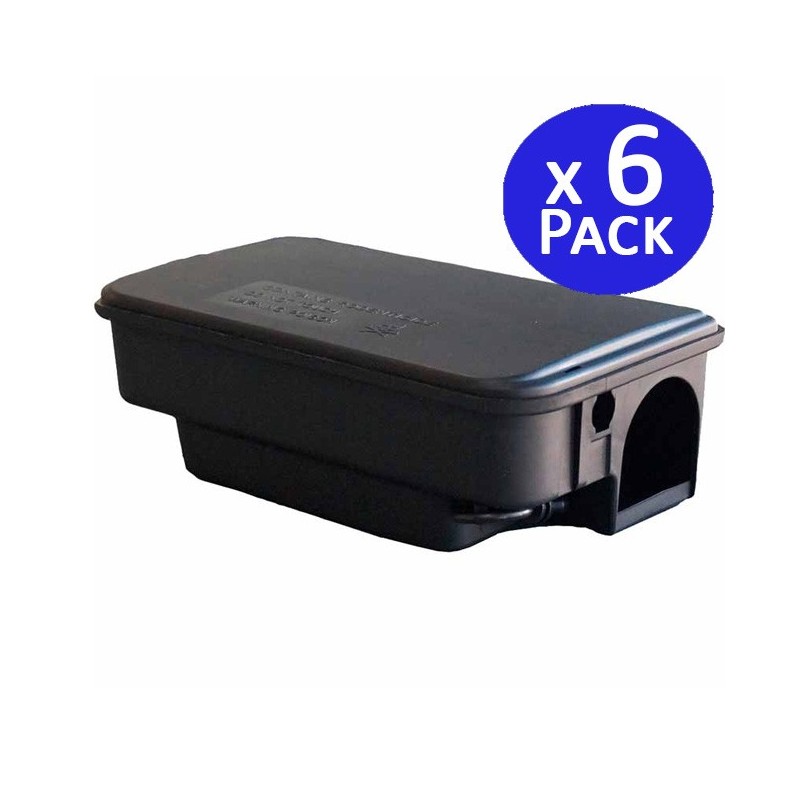 Set di 6 Trappole per topi vivi, trappola di cattura, gabbia riutilizzabile per ratti per interni ed esterni, giardino, casa Set di 6 Trappole per topi vivi, trappola di cattura, gabbia riutilizzabile per ratti per interni ed esterni, giardino, casa