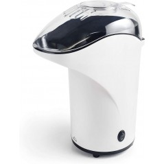 BPA-Free Electric Popcorn Maker, 1000W Power, 80g Capacity, Plastic, White, 14.5x21.5x30cm
