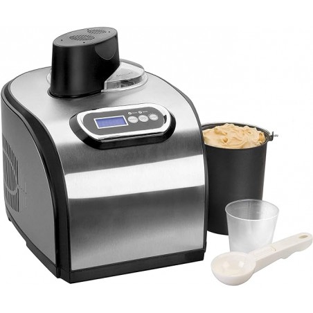 Machine à glace mycream en acier inoxydable, capacité 1,4 litre, 150W