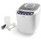 Machine à pain automatique sans PFOA, 12 programmes et spécial Sans Gluten, écran LCD, livre de recettes inclus, 550W, Blanc Machine à pain automatique sans PFOA, 12 programmes et spécial Sans Gluten, écran LCD, livre de recettes inclus, 550W, Blanc