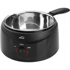Bain Marie, elektrischer Behälter mit abnehmbarem Edelstahltopf, 16 cm, Tiefe 7 cm