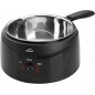 Banho-maria, recipiente elétrico com concha removível de aço inoxidável, 16 cm, profundidade 7 cm Banho-maria, recipiente elétrico com concha removível de aço inoxidável, 16 cm, profundidade 7 cm
