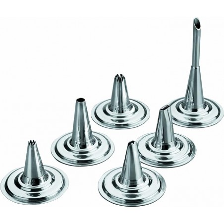 Pastry Decorating Gun with a capacity of 250 ml, measuring 10x10x10 cm