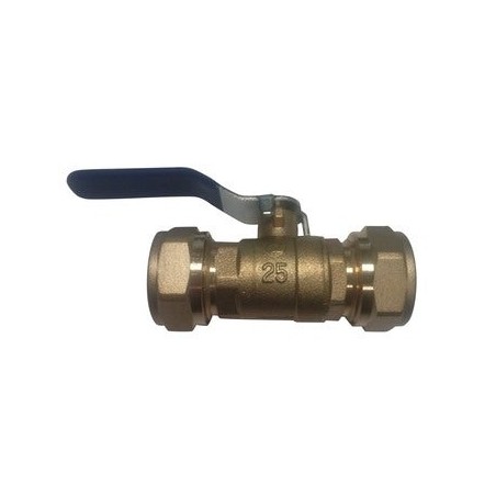 Hebelventil für Mehrschicht Kompressionsschlauch 25mm, ohne Crimpmaschine, grau