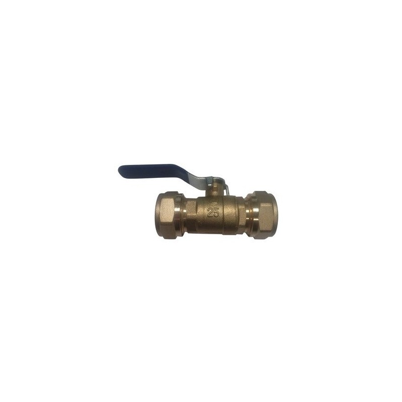 Hebelventil für 16 mm Mehrschicht-Pressrohr, keine Pressmaschine erforderlich, grau.