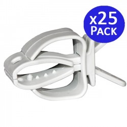 Universal-Klemmclip. 25 Einheiten