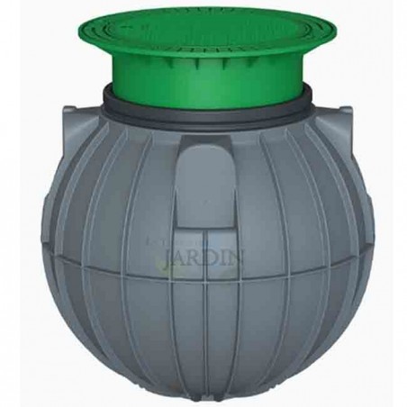 600 liter underground septic tank, recommended 1 to 2 people