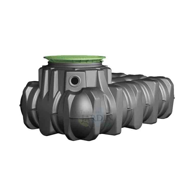 Shallow polyethylene tank 7500 liters