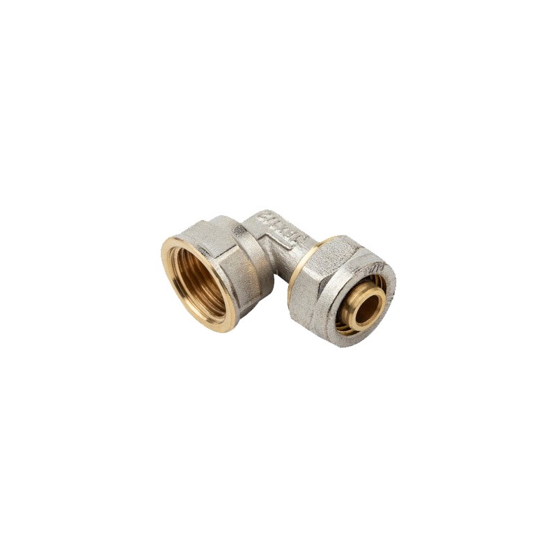 Innenwinkel 3/4'' für Mehrschicht Kompressionsrohr 16mm, ohne dass eine Crimpmaschine erforderlich ist, grau