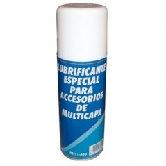 Lubrificante accessorio da 400 ml per tubo multistrato da 32 mm, da utilizzare con macchina crimpatrice, grigio.