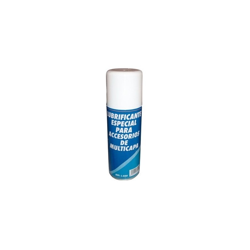 Lubrificante per accessori 400 ml per tubi multistrato da 32 mm, da utilizzare con pressa crimpatrice, grigio