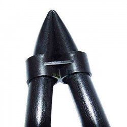 Estrangulador riego por goteo 16mm negro. 10 unidades