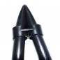 Lot de 10 Huit fin de ligne goutte à goutte de 16 mm, noir Lot de 10 Huit fin de ligne goutte à goutte de 16 mm, noir
