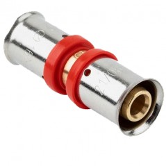 5 Stück Mehrschichthülsen für 25 mm Mehrschichtrohre ein, verwenden Sie sie mit einer Crimpmaschine