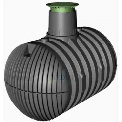 Graf 8500 L polypropylene underground water tank. Rainwater collector, 350 x 204 x 270 cm