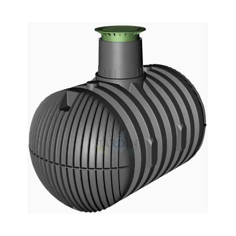 Graf 8500 L Polypropylen-Erdwassertank. Regenwassersammler, 350 x 204 x 270 cm