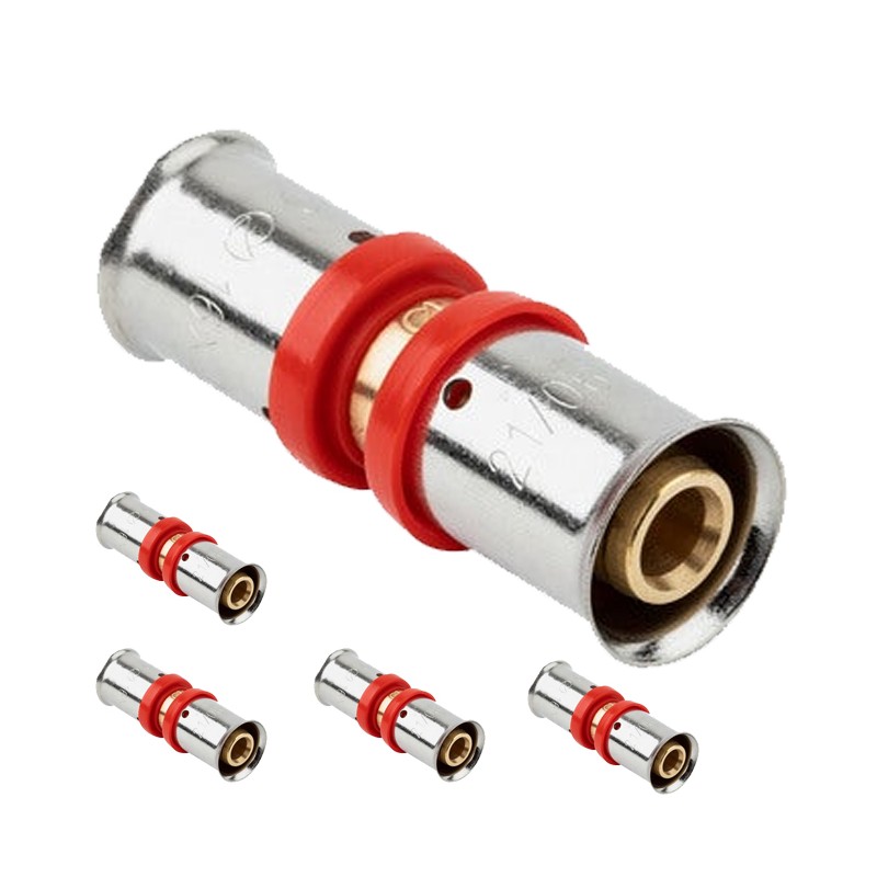 Lot de 5 Manchon multicouche pour tube multicouche de 20 mm, à utiliser avec une machine à sertir Lot de 5 Manchon multicouche pour tube multicouche de 20 mm, à utiliser avec une machine à sertir