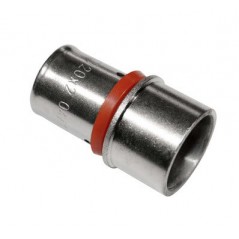 Adapter 18-16 für Mehrschichtrohr 16mm, Verwendung mit Crimpmaschine, grau