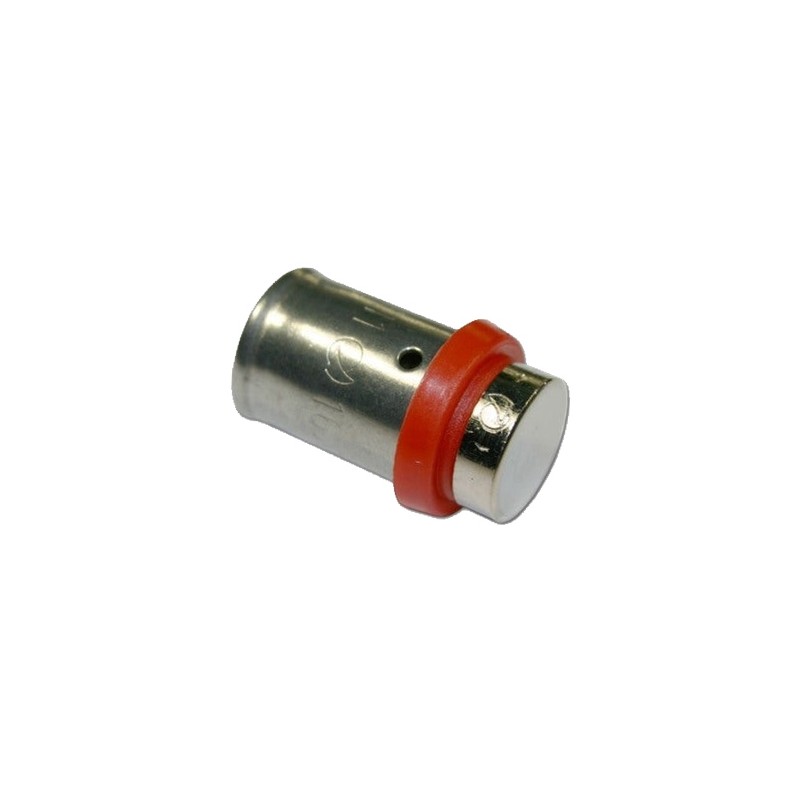 Bouchon pour tube multicouche 16 mm, à utiliser avec machine à sertir, gris Bouchon pour tube multicouche 16 mm, à utiliser avec machine à sertir, gris