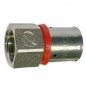Raccord femelle 1/2'' pour tube multicouche 16 mm, à utiliser avec machine à sertir, gris Raccord femelle 1/2'' pour tube multicouche 16 mm, à utiliser avec machine à sertir, gris