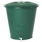 Réservoir d'eau en polypropylène 300 L. Recuperateur d Eau 80x86 cm avec robinet, vert